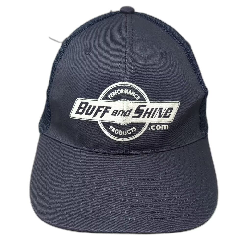 Vitronic Buff and Shine Performance Products Blue Baseball Cap One Size Hat Mesh